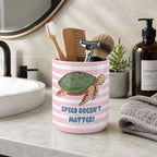 Mug with Phrase "Speed Doesn't Matter!" Cucawik