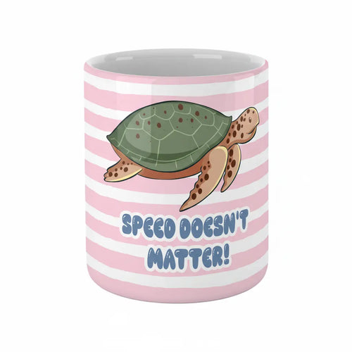 Copo com Frase "Speed Doesn't Matter!" Cucawik - Cucawik