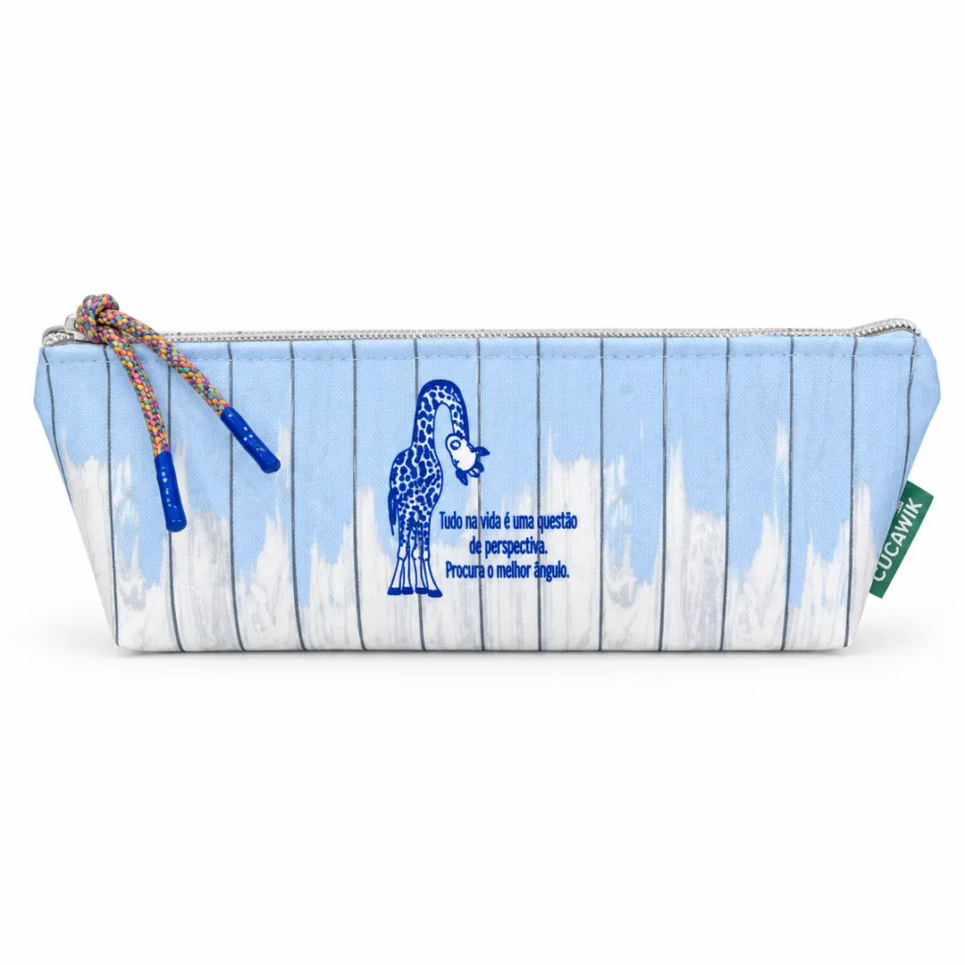 Necessaire Estojo Harley "Tudo na Vida é uma Questão de Perspectiva, Procura o Melhor Ângulo"