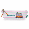 Necessaire Estojo Harley "Viajar é Cuidar da Alma"