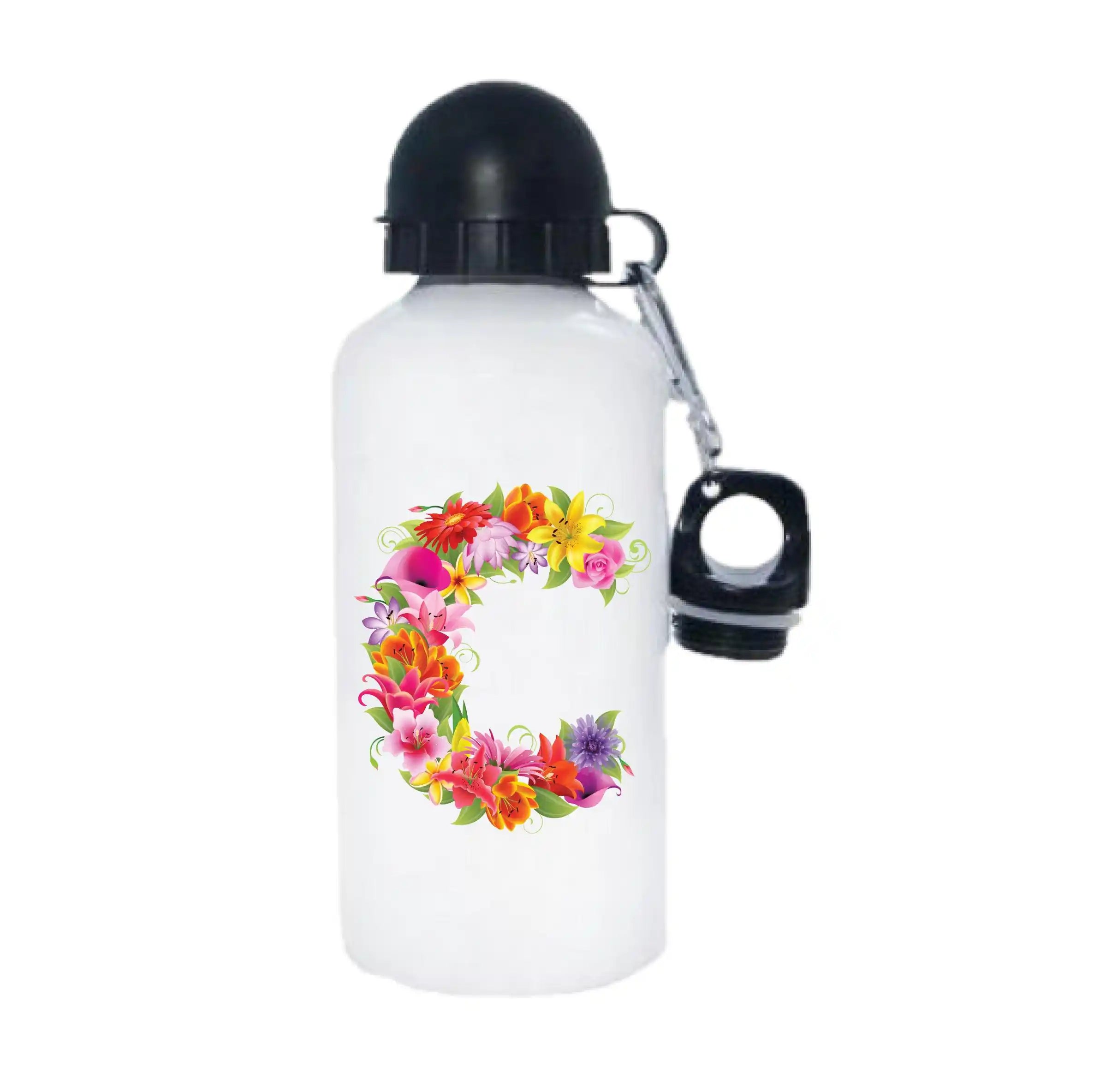 GARRAFAS LETRAS FLORES - Cucawik