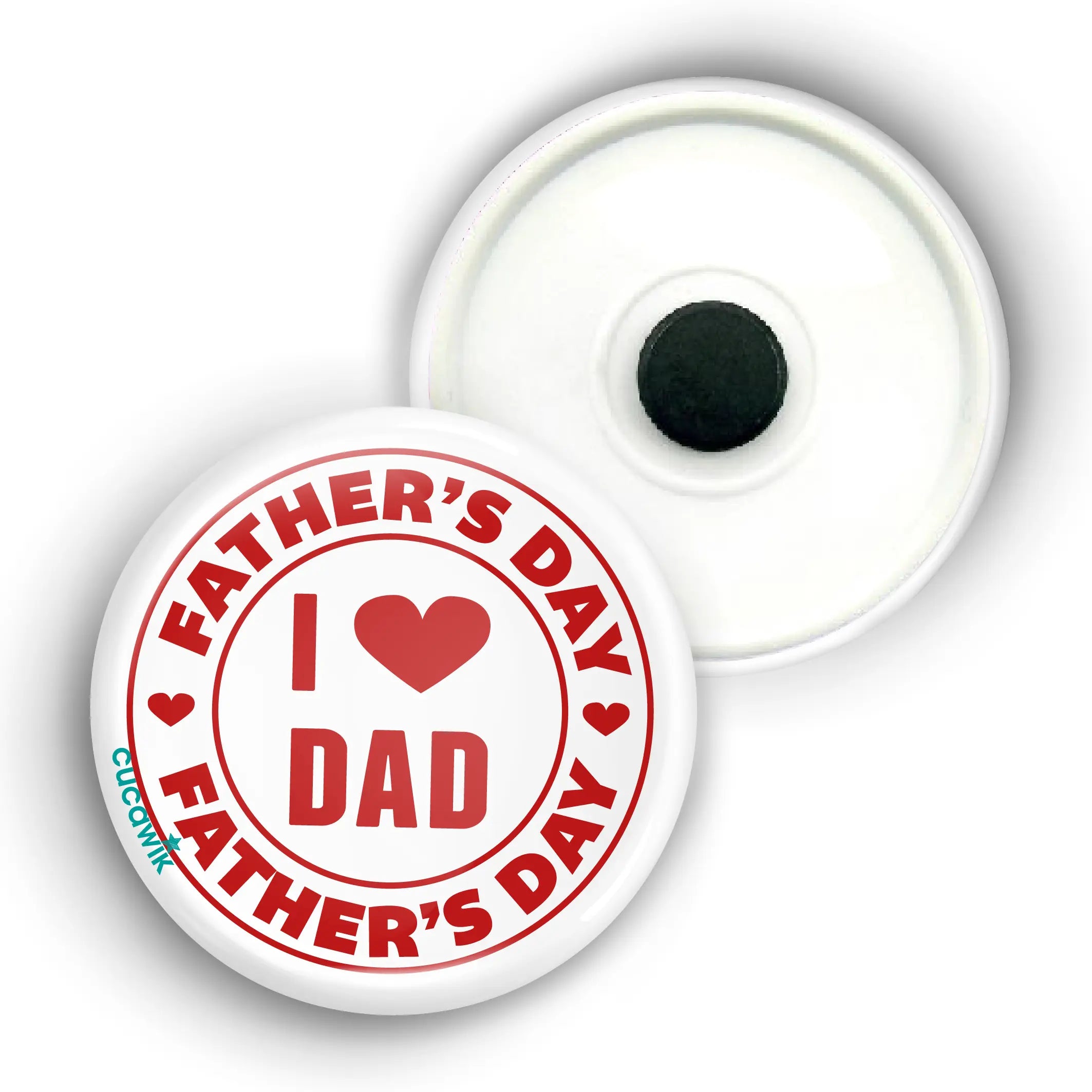 Íman com Frase «I LOVE DAD» Cucawik