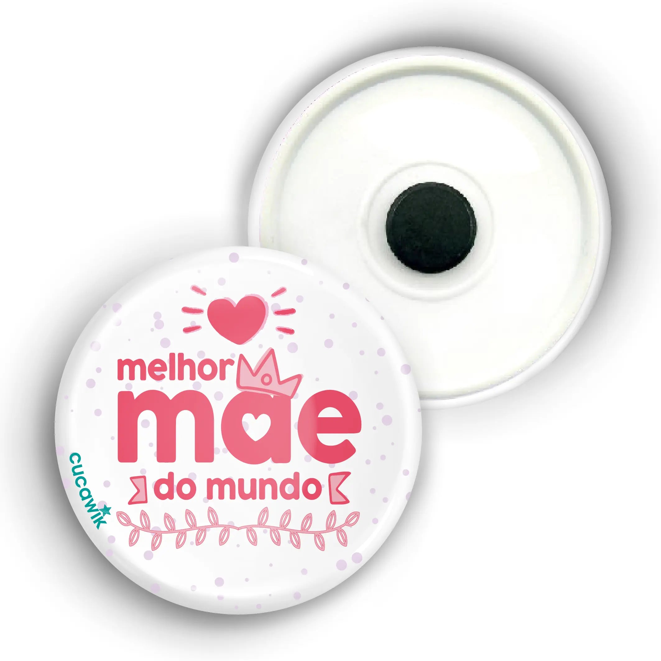 Íman com Frase «MELHOR MÃE» Cucawik