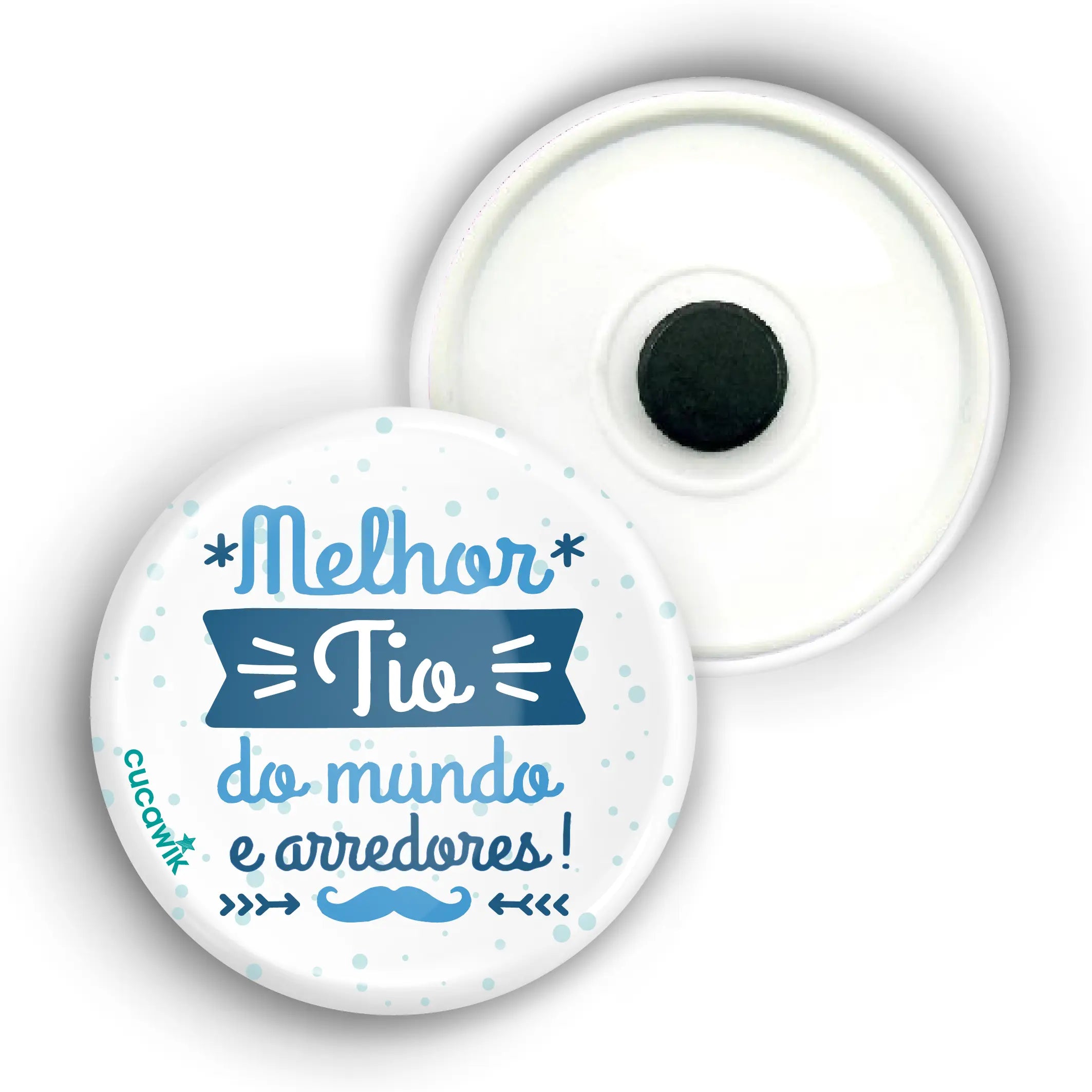 Íman com Frase «MELHOR TIO» Cucawik
