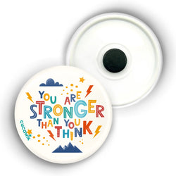 Íman com Frase «YOU ARE...THINK» | Cucawik