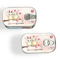 Lata de Sardinhas de Chocolate de Namorados com Corujas "You are My Sweetie" | Cucawik