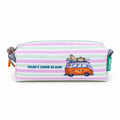 Necessaire Pequeno Impermeável Eden "Viajar é Cuidar da Alma"