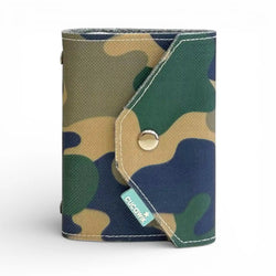 Porta-Documentos Zoe Militar Camuflado Verde (P193) | Cucawik