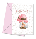 Postal de Gnomo Coffee Lover | Cucawik