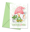 Postal de Gnomo Cactus Lover | Cucawik
