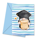 Postal de Gnomo Finalista Menino | Cucawik