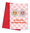 Postal com Mensagem Inspiradora "In Your Eyes" | Cucawik
