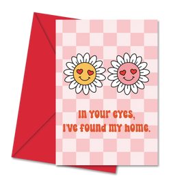 Postal com Frase "In Your Eyes" | Cucawik