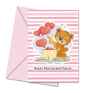 Postal de Namorados com Pinguins no Balão de Ar Quente "You are My Sweetie" | Cucawik