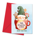 POSTAL NATAL RASPADINHA - Cucawik