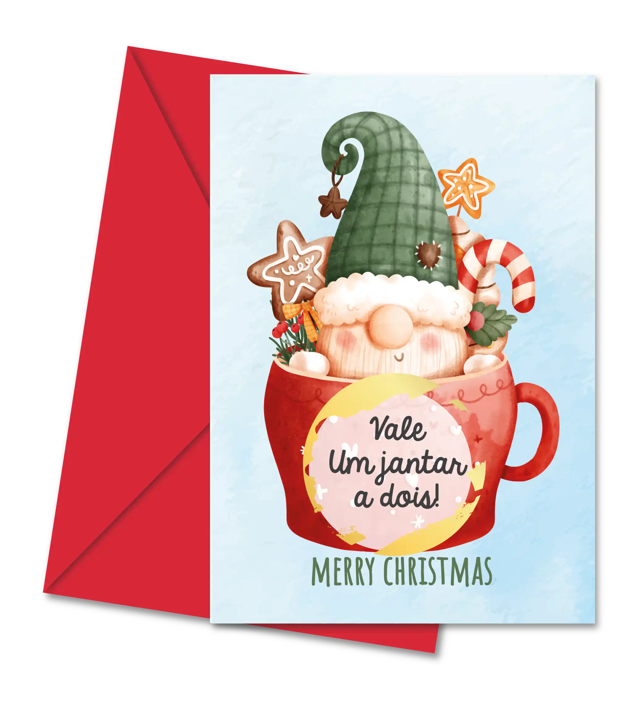 POSTAL NATAL RASPADINHA - Cucawik