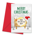 POSTAL NATAL RASPADINHA - Cucawik