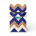 Protetor de Bolso e Porta-Canetas Nurse Chevron Azul Cinzento Branco | Cucawik
