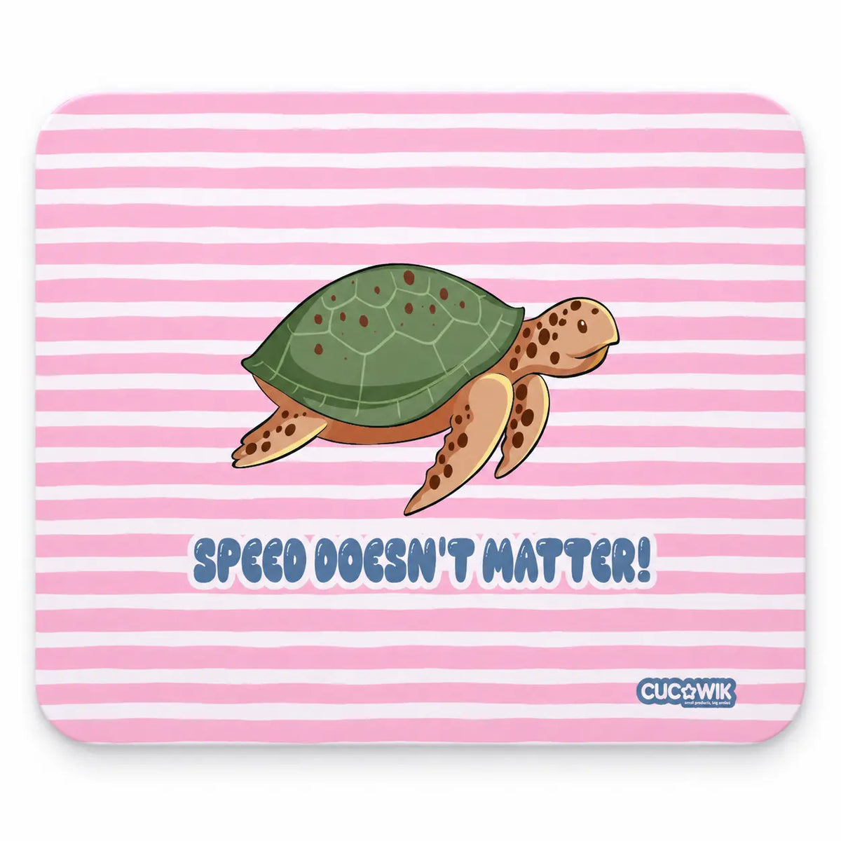 Tapete de Rato Remy com Frase "Speed Doesn't Matter!"