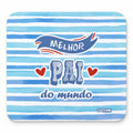 Tapete de Rato Remy com Frase "Melhor Pai do Mundo"