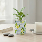 Glass with Cucawik Sicilian Lemon Pattern